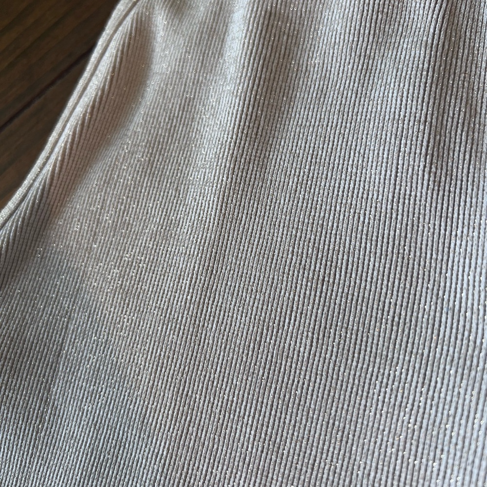 Free People Happiness Runs Lurex Crop Tank- Sz: M/L - Picture 5 of 5